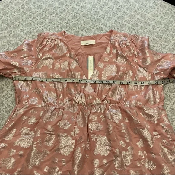 NEW Anthropologie Jolene Jacquard Mini Dress Size LP - Picture 13 of 16